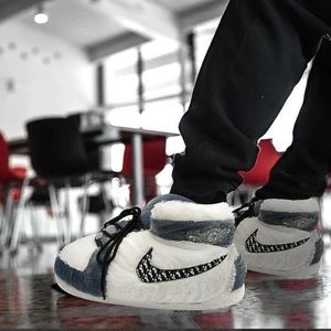 Comfy Air “Nike” Plush Slippers